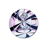 Vanilla Dream Rubber Coaster (Round)