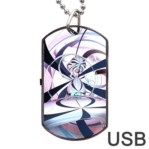 Vanilla Dream Dog Tag USB Flash (One Side) from ArtsNow.com Front