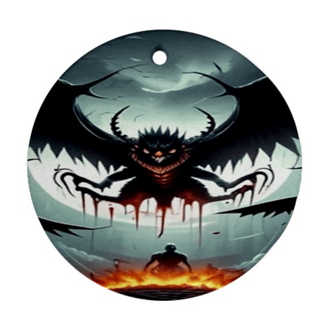 Halloween Goodie Ornament (Round) from ArtsNow.com Front