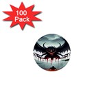 Halloween Goodie 1  Mini Magnets (100 pack) 