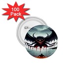 Halloween Goodie 1.75  Buttons (100 pack) 