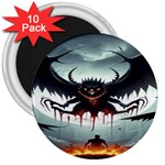 Halloween Goodie 3  Magnets (10 pack) 