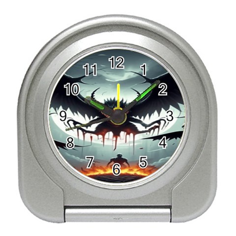 Halloween Goodie Travel Alarm Clock from ArtsNow.com Front