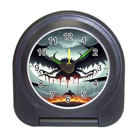 Halloween Goodie Travel Alarm Clock from ArtsNow.com Front