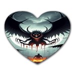 Halloween Goodie Heart Mousepad