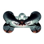 Halloween Goodie Dog Tag Bone (Two Sides)