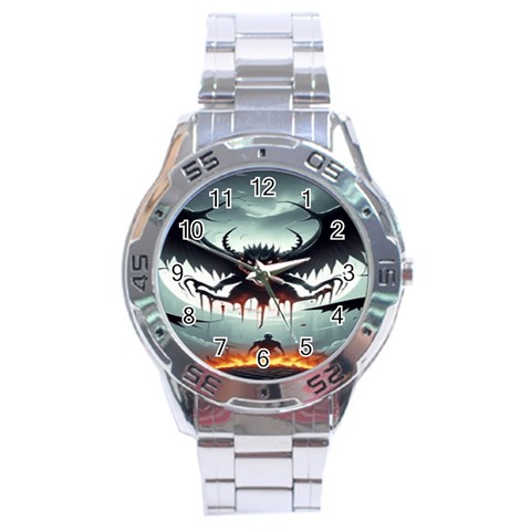 Halloween Goodie Stainless Steel Analogue Watch from ArtsNow.com Front