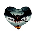 Halloween Goodie Standard 16  Premium Heart Shape Cushions