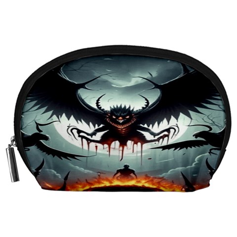 Halloween Goodie Accessory Pouch (Large) from ArtsNow.com Front