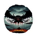 Halloween Goodie Standard 15  Premium Flano Round Cushions