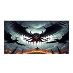 Halloween Goodie Satin Wrap 35  x 70 