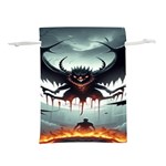 Halloween Goodie Lightweight Drawstring Pouch (L)