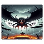 Halloween Goodie Premium Plush Fleece Blanket (Small)