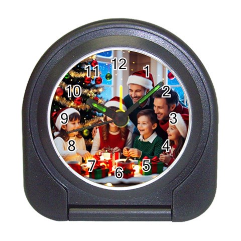 The Christmas Collection Travel Alarm Clock from ArtsNow.com Front