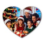 The Christmas Collection Heart Mousepad