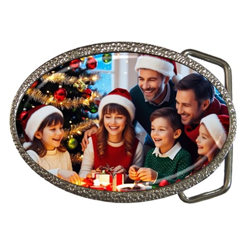 The Christmas Collection Belt Buckles from ArtsNow.com Front