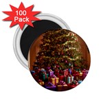 Merry christmas 2.25  Magnets (100 pack) 