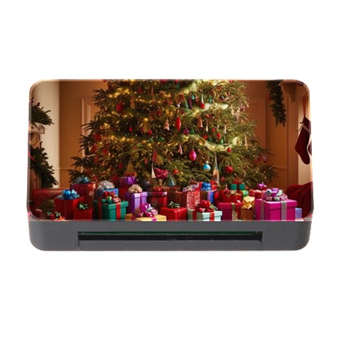 Merry christmas Memory Card Reader with CF from ArtsNow.com Front