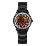 Merry christmas Stainless Steel Round Watch