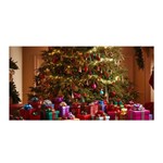 Merry christmas Satin Wrap 35  x 70 