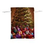 Merry christmas Lightweight Drawstring Pouch (M)