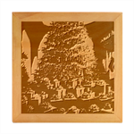 Merry christmas Wood Photo Frame Cube