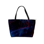 Abstract Feathers Classic Shoulder Handbag