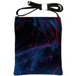 Abstract Feathers Shoulder Sling Bag