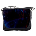 Abstract Feathers Messenger Bag