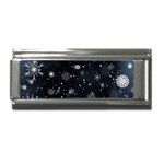 Snowflakes Snow Snowfall Snowing Superlink Italian Charm (9mm)