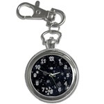 Snowflakes Snow Snowfall Snowing Key Chain Watches