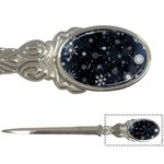 Snowflakes Snow Snowfall Snowing Letter Opener