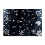 Snowflakes Snow Snowfall Snowing Sticker A4 (10 pack)