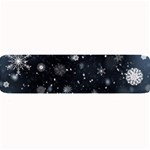 Snowflakes Snow Snowfall Snowing Large Bar Mat