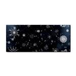 Snowflakes Snow Snowfall Snowing Hand Towel