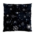 Snowflakes Snow Snowfall Snowing Standard Cushion Case (Two Sides)