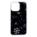 Snowflakes Snow Snowfall Snowing iPhone 14 Pro Max TPU UV Print Case