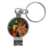 Stars Lanterns Lighting Nail Clippers Key Chain