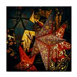 Stars Lanterns Lighting Face Towel