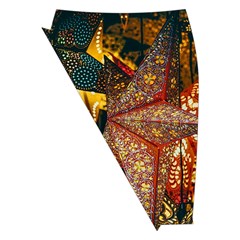 Stars Lanterns Lighting Midi Wrap Pencil Skirt from ArtsNow.com Front Left