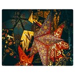 Stars Lanterns Lighting Premium Plush Fleece Blanket (Medium)