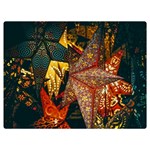 Stars Lanterns Lighting Two Sides Premium Plush Fleece Blanket (Baby Size)