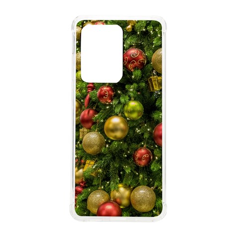 Christmas Tree Ornament Deco Samsung Galaxy S20 Ultra 6.9 Inch TPU UV Case from ArtsNow.com Front