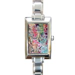 Flow Rectangle Italian Charm Watch