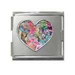 Flow Mega Link Heart Italian Charm (18mm)