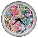 Flow Wall Clock (Silver)