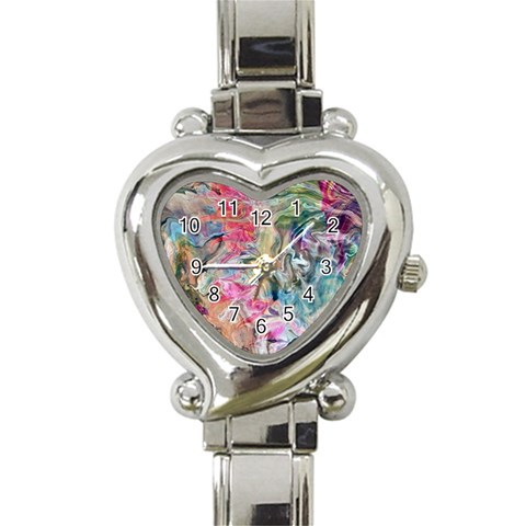 Flow Heart Italian Charm Watch from ArtsNow.com Front