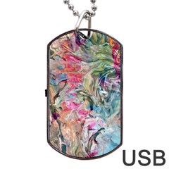 Flow Dog Tag USB Flash (Two Sides) from ArtsNow.com Front