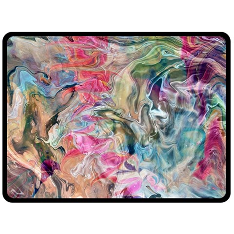 Flow Two Sides Fleece Blanket (Large) from ArtsNow.com 80 x60  Blanket Front