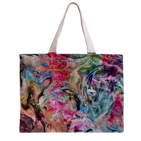 Flow Zipper Mini Tote Bag from ArtsNow.com Front